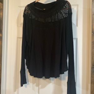 Free people boat neck sweater size medium